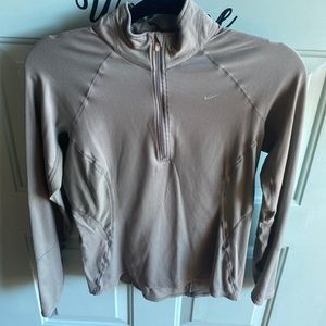 Nike running half zip